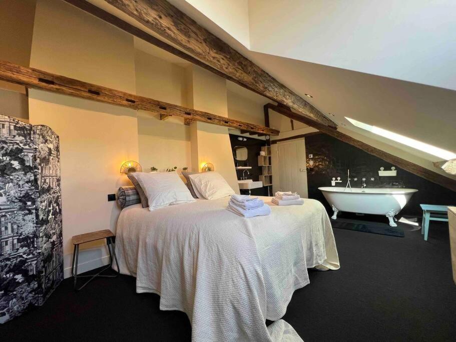 Suite Versailles Quartier Saint-Louis 6 Personnes 외부 사진